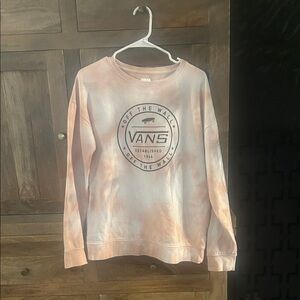 Vans Peach Tie-Dye Crewneck